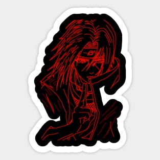 Uciha itachi Sticker